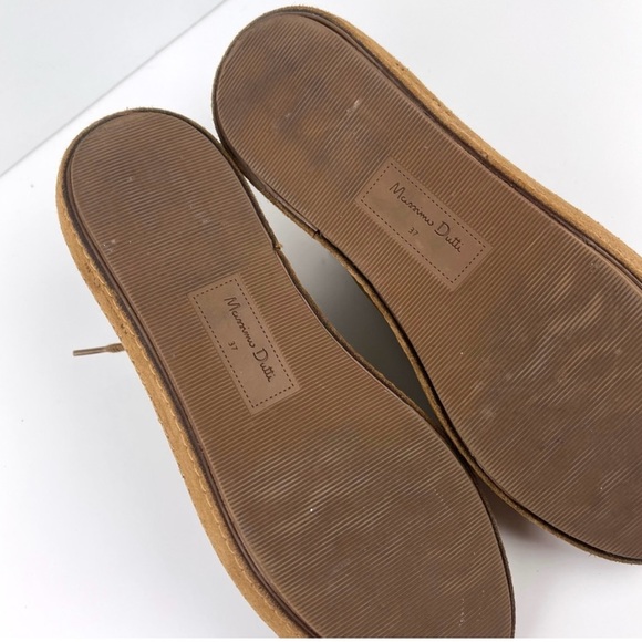 MASSIMO DUTTI Brown Suede Sneakers - Picture 8 of 8